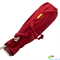 Зонт женский компактный автомат ZEST (ЗЕСТ) Z54965-red красный, однотонный