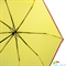 Зонт женский механический компактный облегченный ART RAIN (АРТ РЕЙН) ZAR3511-9 желтый, животные