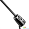 Зонт женский автомат DOPPLER (ДОППЛЕР) DOP7441465BW02 черный, абстракция