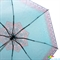 Зонт женский компактный  автомат ART RAIN (АРТ РЕЙН) ZAR4916-47 бирюзовый, абстракция
