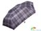 Зонт мужской механический компактный облегченный HAPPY RAIN U63959-grey-kletka серый, механический, клетка