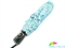Зонт женский облегченный автомат DOPPLER (ДОППЛЕР) DOP7441465S-2 зеленый, полный автомат, абстракция