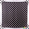 Платок женский шелковый 86*86 см ETERNO (ЭТЕРНО) ES0209-16-black черный