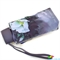 Зонт женский облегченный компактный механический ZEST (ЗЕСТ) Z25515-15 серый, механический, цветы