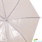 Зонт-трость детский RAINY DAYS (РЕЙНИ ДЕЙС) U78558-gorox прозрачный, механический, горох